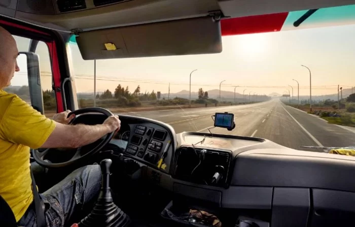 Caminhoneiro na Estrada