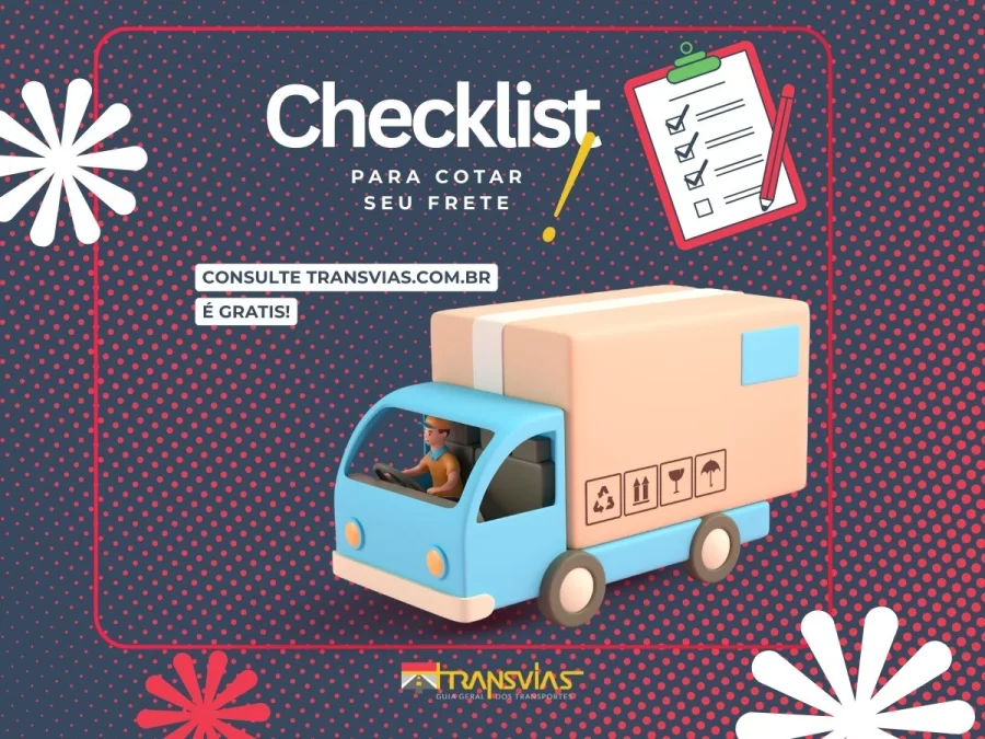 Checklist para coptar frete Transvias
