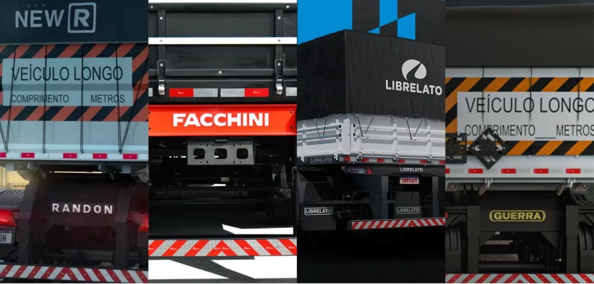 Imagem dos implementos fabricados pelas TOP 20 empresas