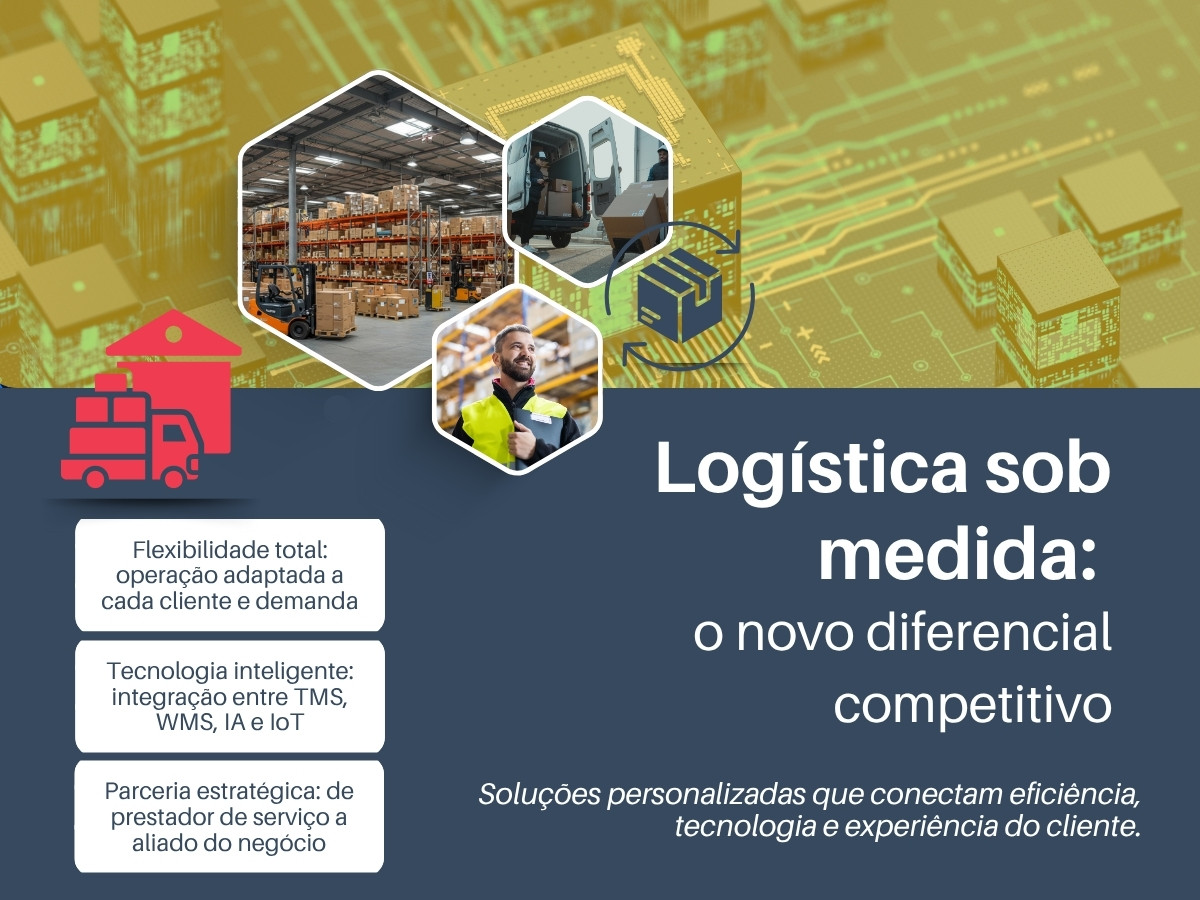 Logística sob medida:
o novo diferencial competitivo