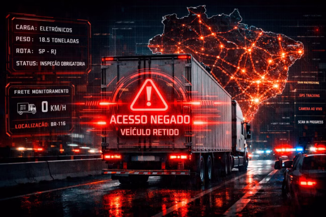 Veiculo Bloqueado pela fiscalização
