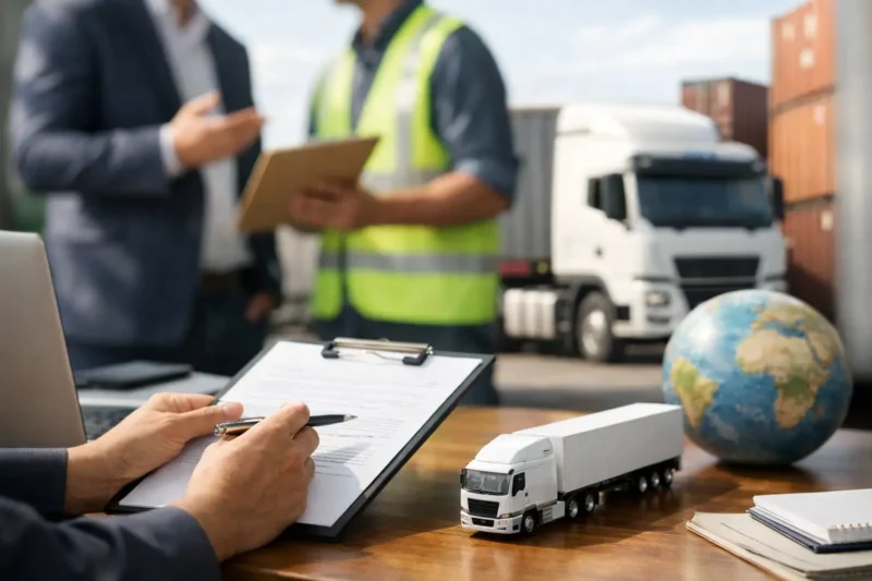 Como contratar transportadora de cargas