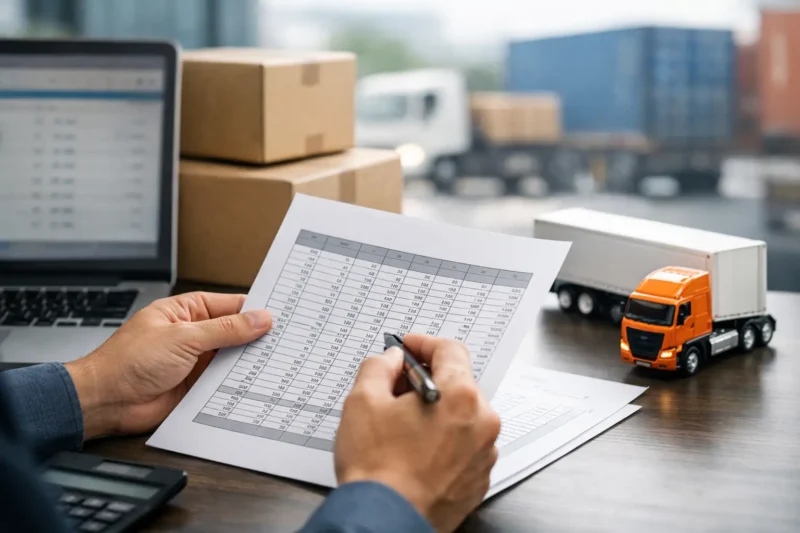 Tabela de Frete Transportadora: Como Ler, Comparar e Evitar Custos Ocultos