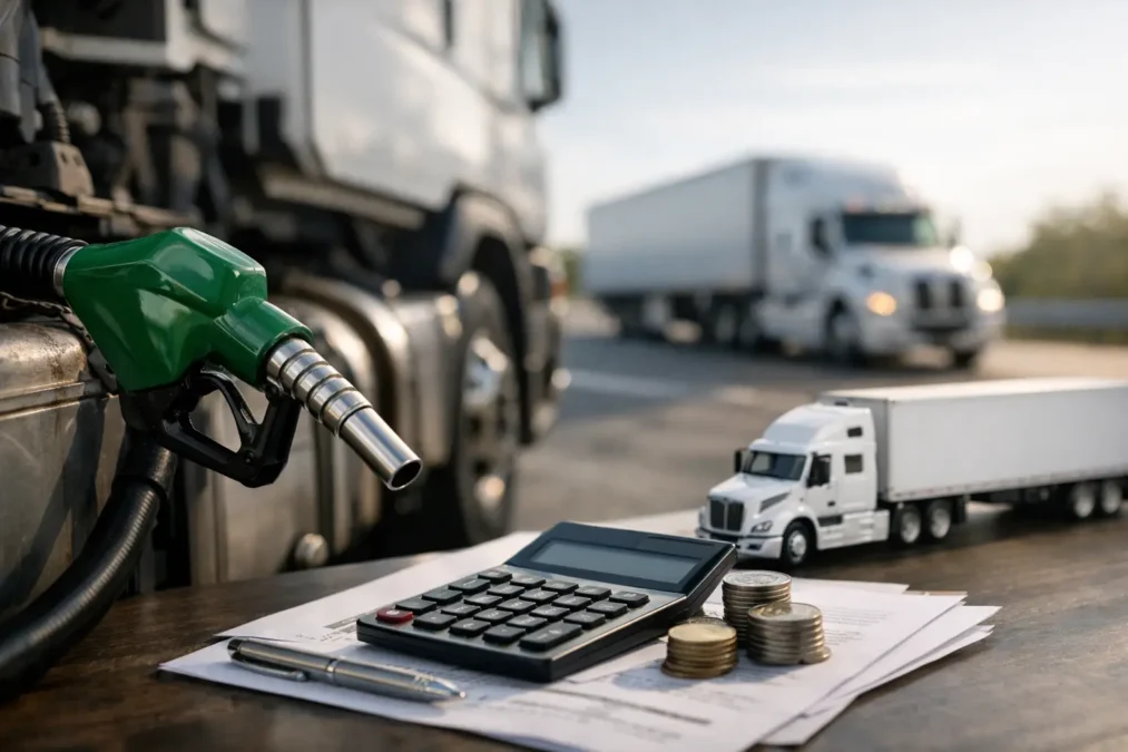 Como o custo do diesel no frete impacta sua margem (e como calcular)