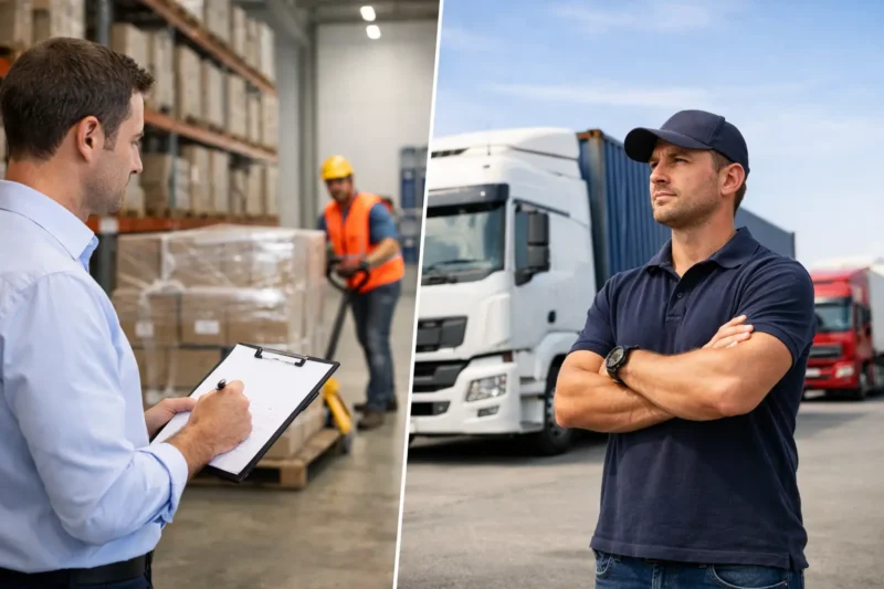 Embarcador e transportadora: entenda as diferenças práticas na operação de frete