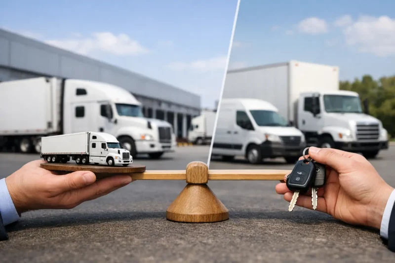 Transportadora ou frota própria: como escolher o melhor modelo logístico