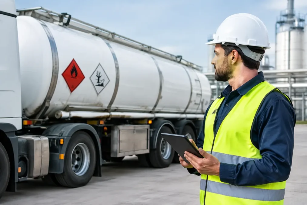Como contratar transporte de produtos perigosos